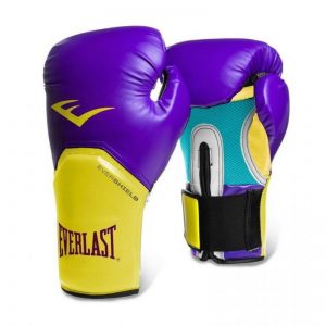 gants boxe everlast violet