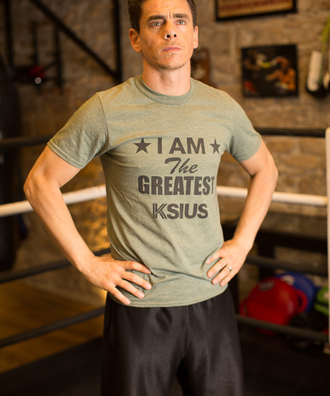 T-shirt Ksius: " I’M THE GREATEST "