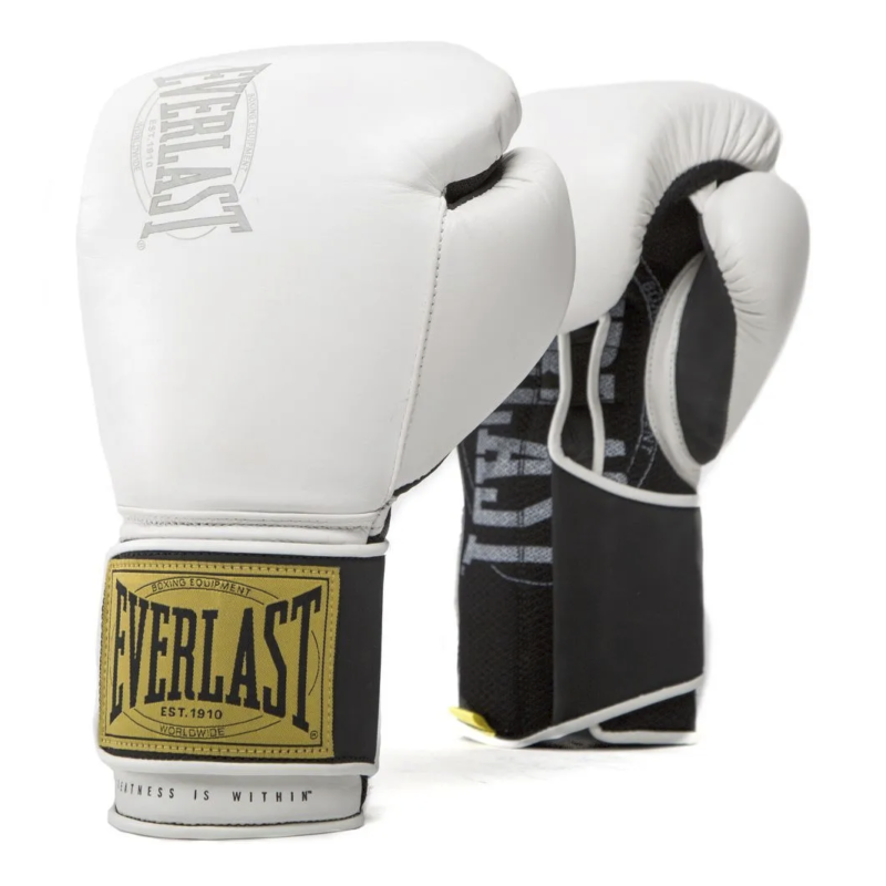 Gants de boxe Everlast 1910 - Blanc