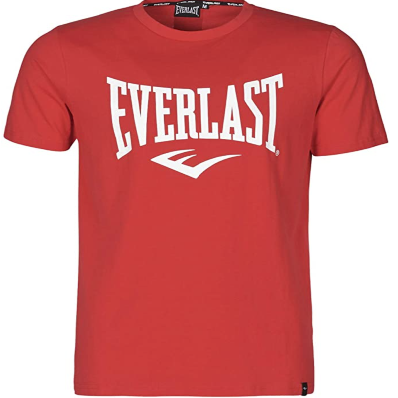 T-SHIRT EVERLAST BASIC TEE-RUSSEL - ROUGE