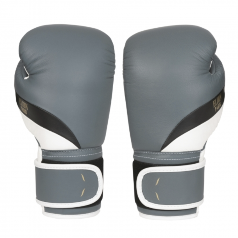 L'ELÉGANT DE BOXE ELION PARIS VELCRO - GRIS MAT/NOIR/BLANC MAT