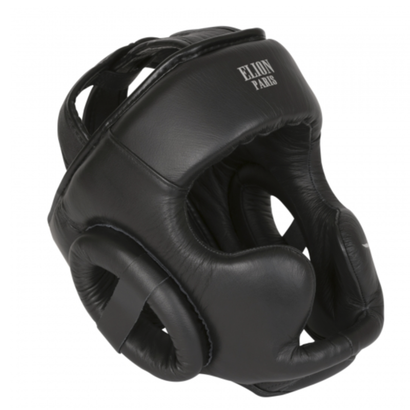 CASQUE DE BOXE ELION PARIS CUIR - NOIR