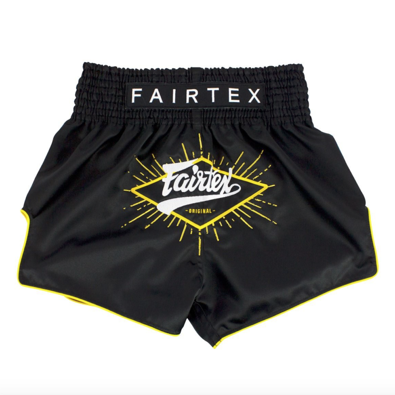 Short Thaï Fairtex - Noir