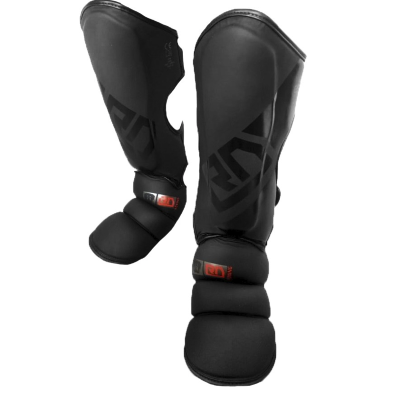 PROTEGE TIBIA/PIEDS K1 / MUAY THAÏ HD V5 NOIR