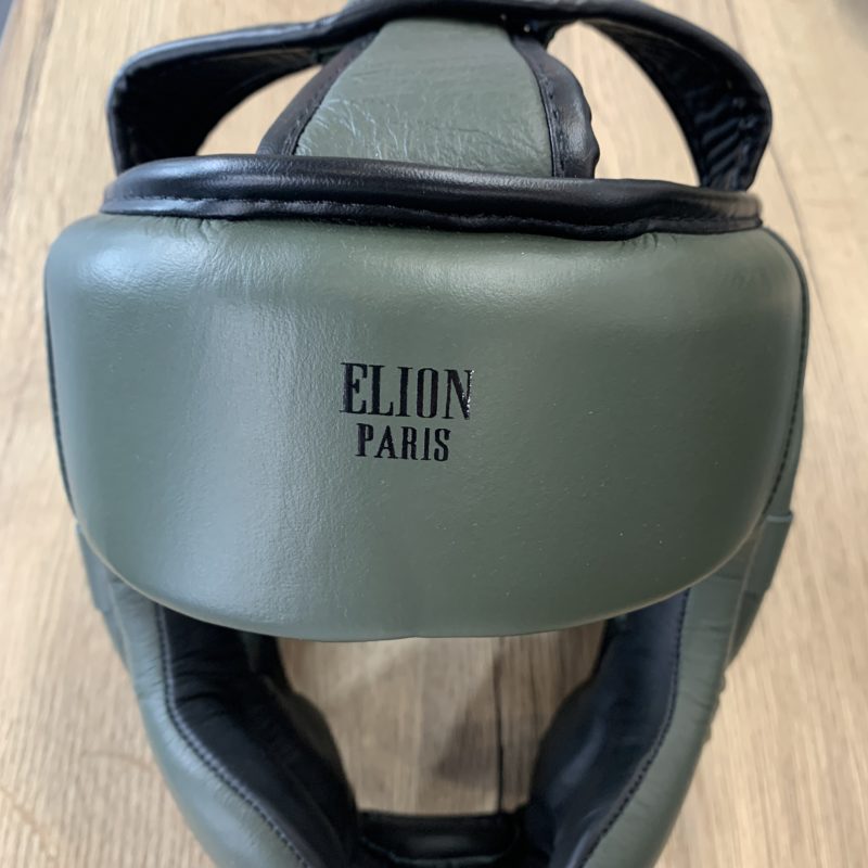 CASQUE DE BOXE ELION PARIS CUIR - KAKI