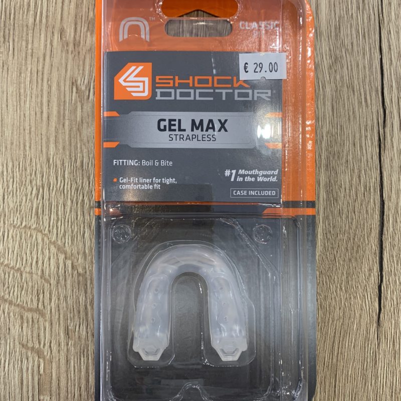 Protège dents Gel Max Shock Doctor - Transparent