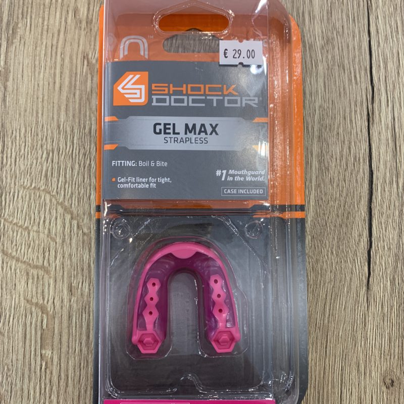 Protège dents Gel Max Shock Doctor - Rose