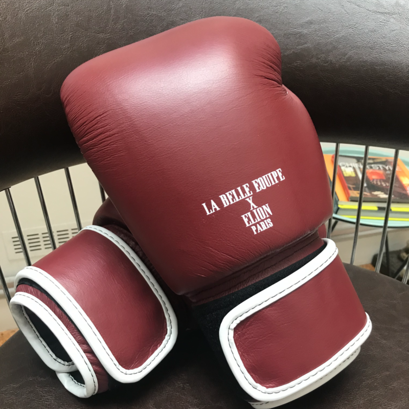 Short de Boxe Anglaise ELION Rouge/Blanc 