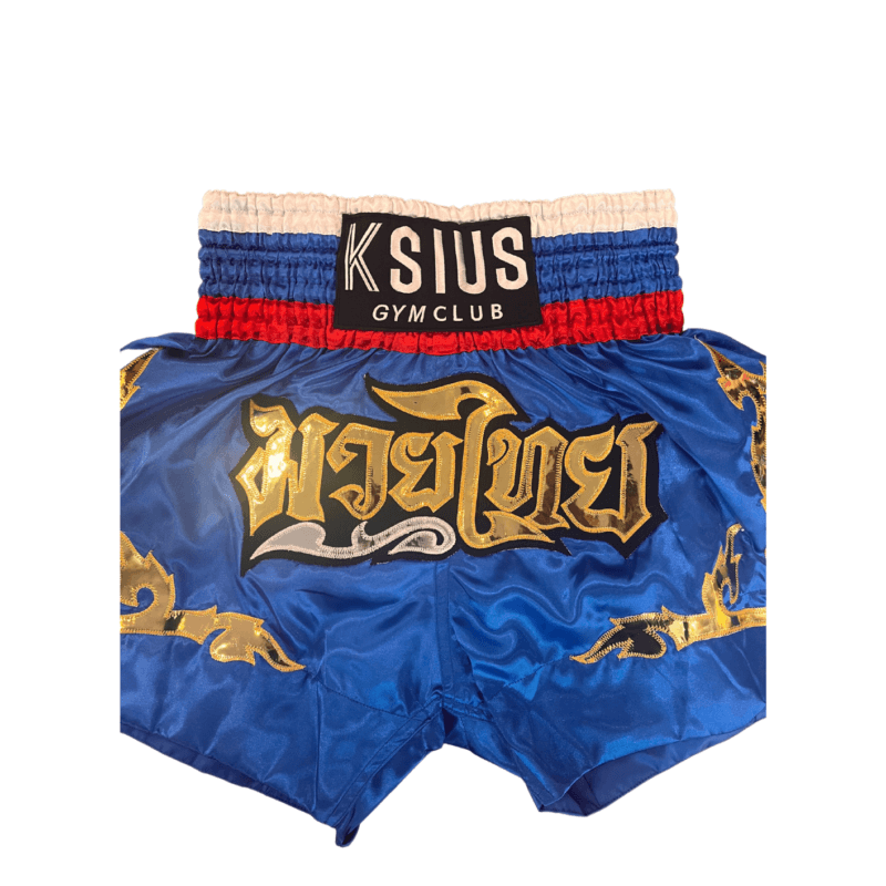 Short Muay Thaï KSIUS Bleu