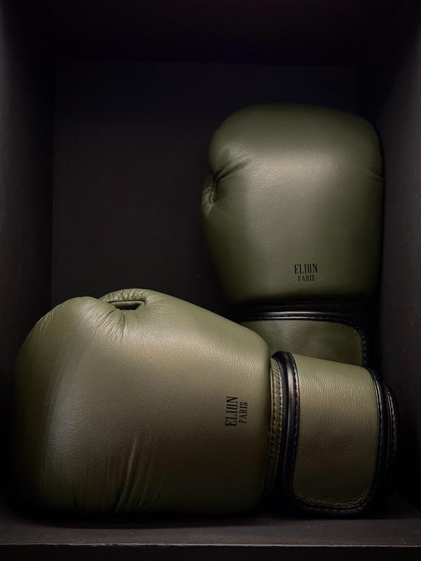 GANTS de Boxe ELION Collection PARIS KAKI