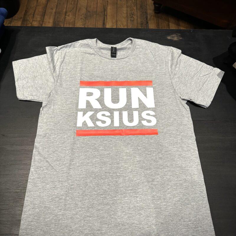 T-shirt Run Ksius Gris