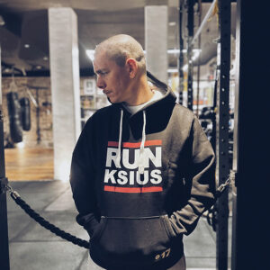 SWEAT RUN KSIUS NOIR